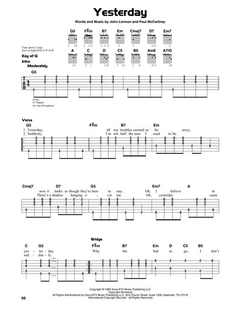 tube mom|The Beatles Chords at Ultimate